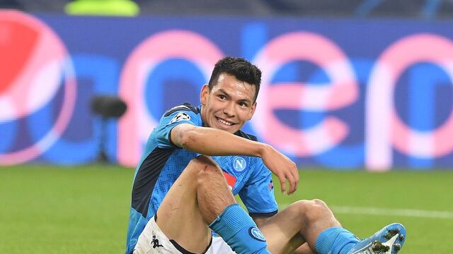 Chucky en un partido con el Napoli