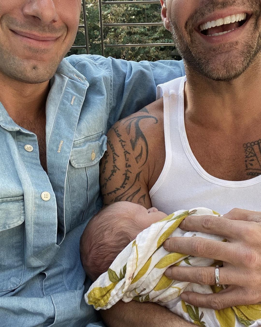 Renn, el hijo de Ricky Martin y Jwan Yosef