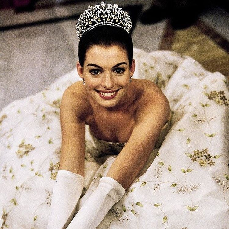 Anne Hathaway en Diario de una Princesa