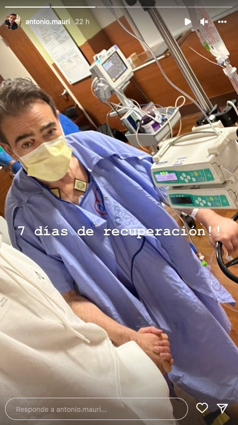 Toño Mauri, así vivió su última operación.