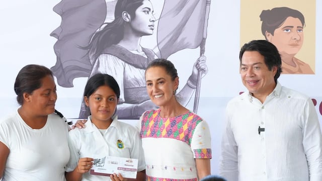 Gobierno de México impulsa permanencia escolar con Beca Rita Cetina