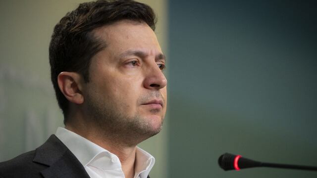 Volodímir Zelenski, presidente de Ucrania