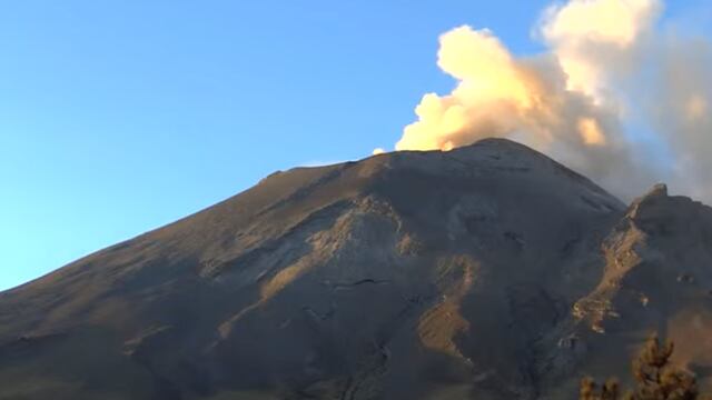 Volcán Popocatépetl el 22 de septiembre