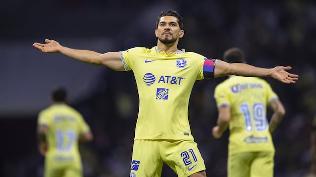 Henry Martín en el Club América