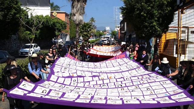 Marcha del Colectivo Vida para Todas por el Dia Internacional de la Eliminación de la Violencia contra las Mujeres