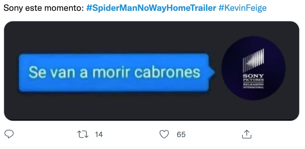 Memes de 'Spider-Man: No Way Home'