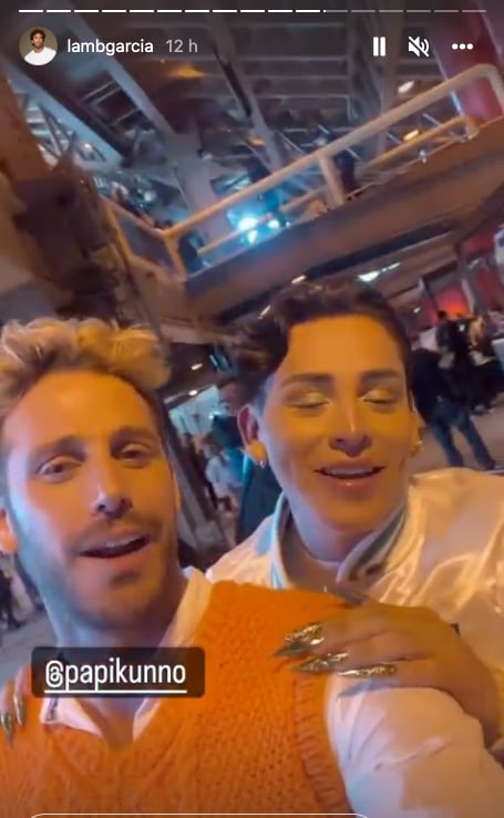 Lamda García y Kunno en la premiere de 'Lightyear'