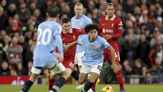 Liverpool vs Manchester City: Resumen y goles del partido de la Jornada 13 de la Premier League