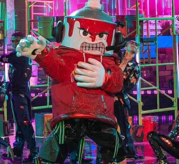 Graffiti en ¿Quién es la Máscara? 2022