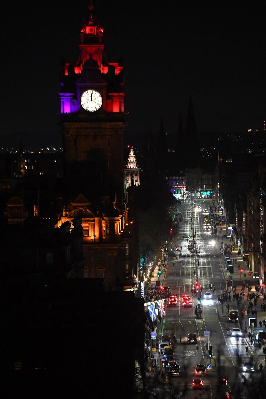 Año Nuevo 2022 Edimburgo, Escocia