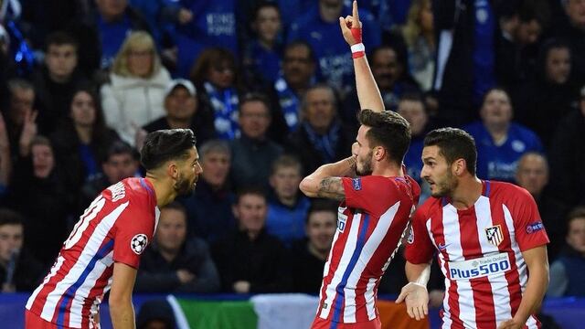 Ñíguez marcó el primer gol de los colchoneros