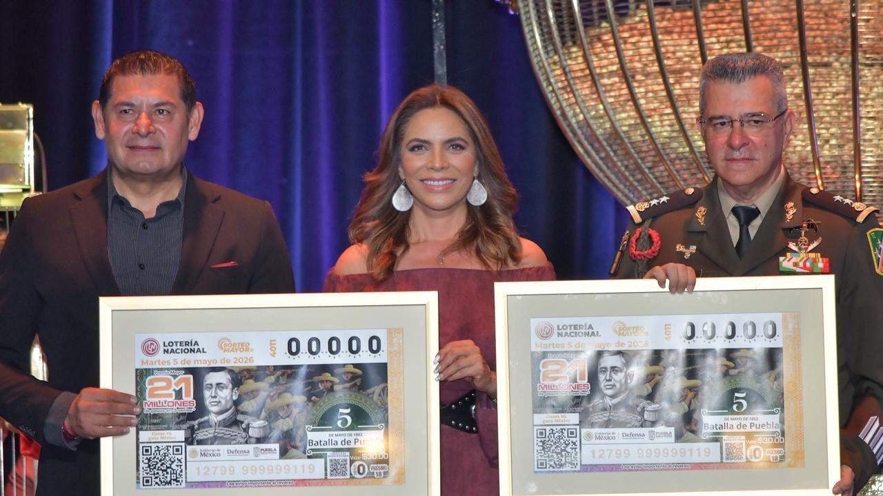 Lotería Nacional celebra el 5 de mayo con Sorteo Mayor en Puebla