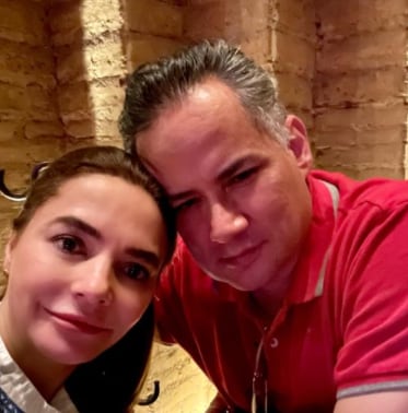 Santiago Nieto y Carla Humphrey