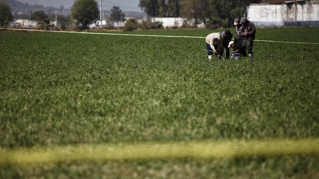 Búsqueda de restos en Tlahuelilpan