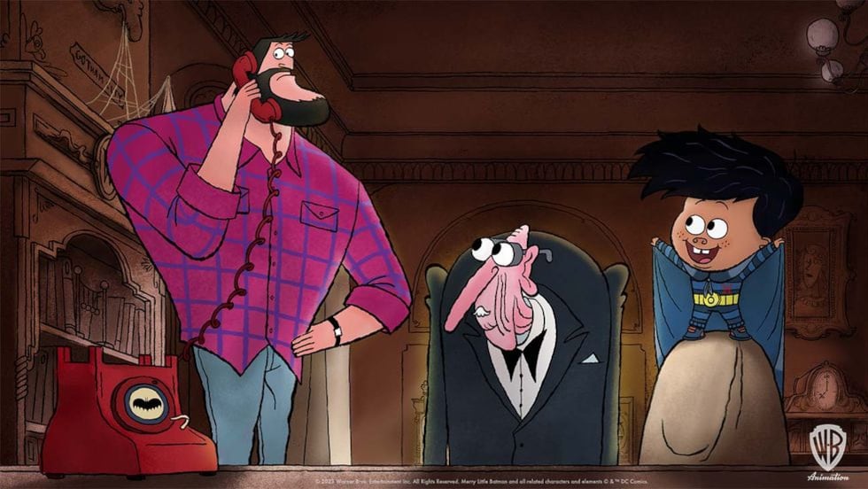 Merry Little Batman es la nueva película animada de Batman que se estrenará en Amazon Prime Video