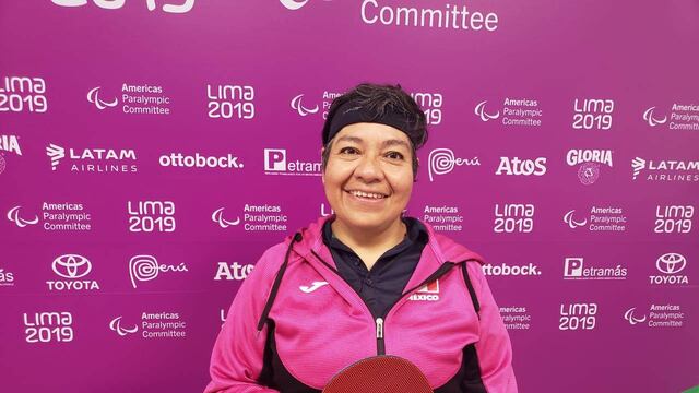 Claudia Pérez Villalba se adjudicó el Oro en Tenis de Mesa