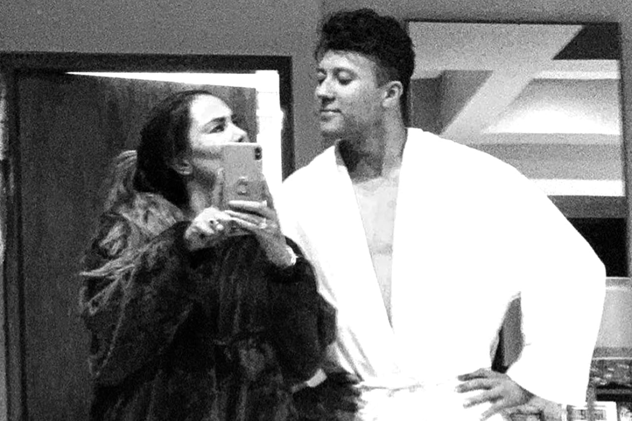 Ninel Conde y Larry Ramos.