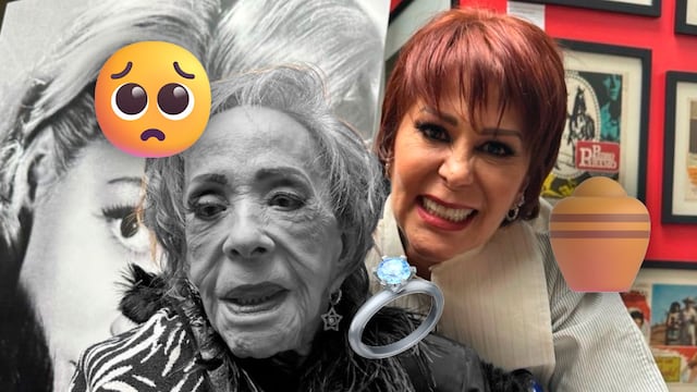 Alejandra Guzmán se mandó a hacer un diamante con las cenizas de Silvia Pinal