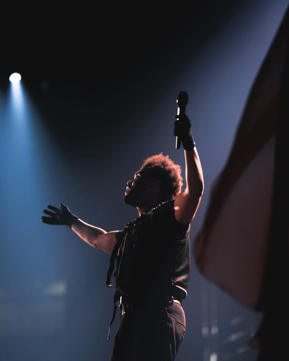 The Weeknd en concierto