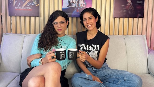 Camila D. Aurora, directora de Johanne Sacreblu, parodia de Emilia Pérez, en entrevista con Gaby Meza