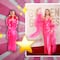 FOTOS: Margot Robbie sigue en modo Barbie y luce un icónico vestido para los Globos de Oro 2024