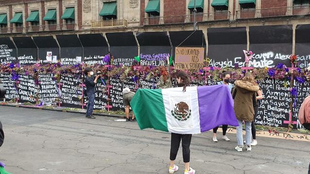 Muro en Palacio Nacional