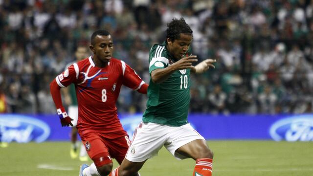 Gio en el México vs Panamá de octubre del 2013. Foto: Rodolfo Angulo / Cuartoscuro