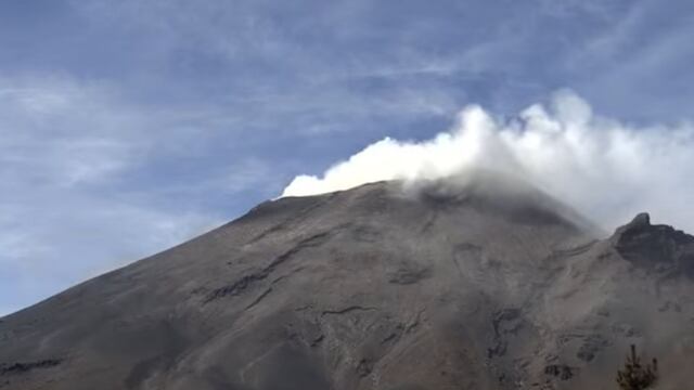 Volcán Popocatépetl hoy 29 de julio