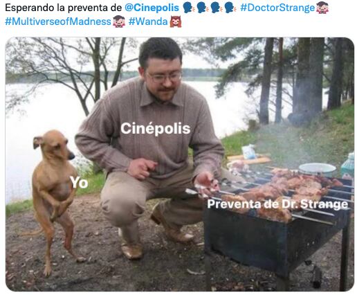 Memes sobre la preventa de boletos para 'Doctor Strange'