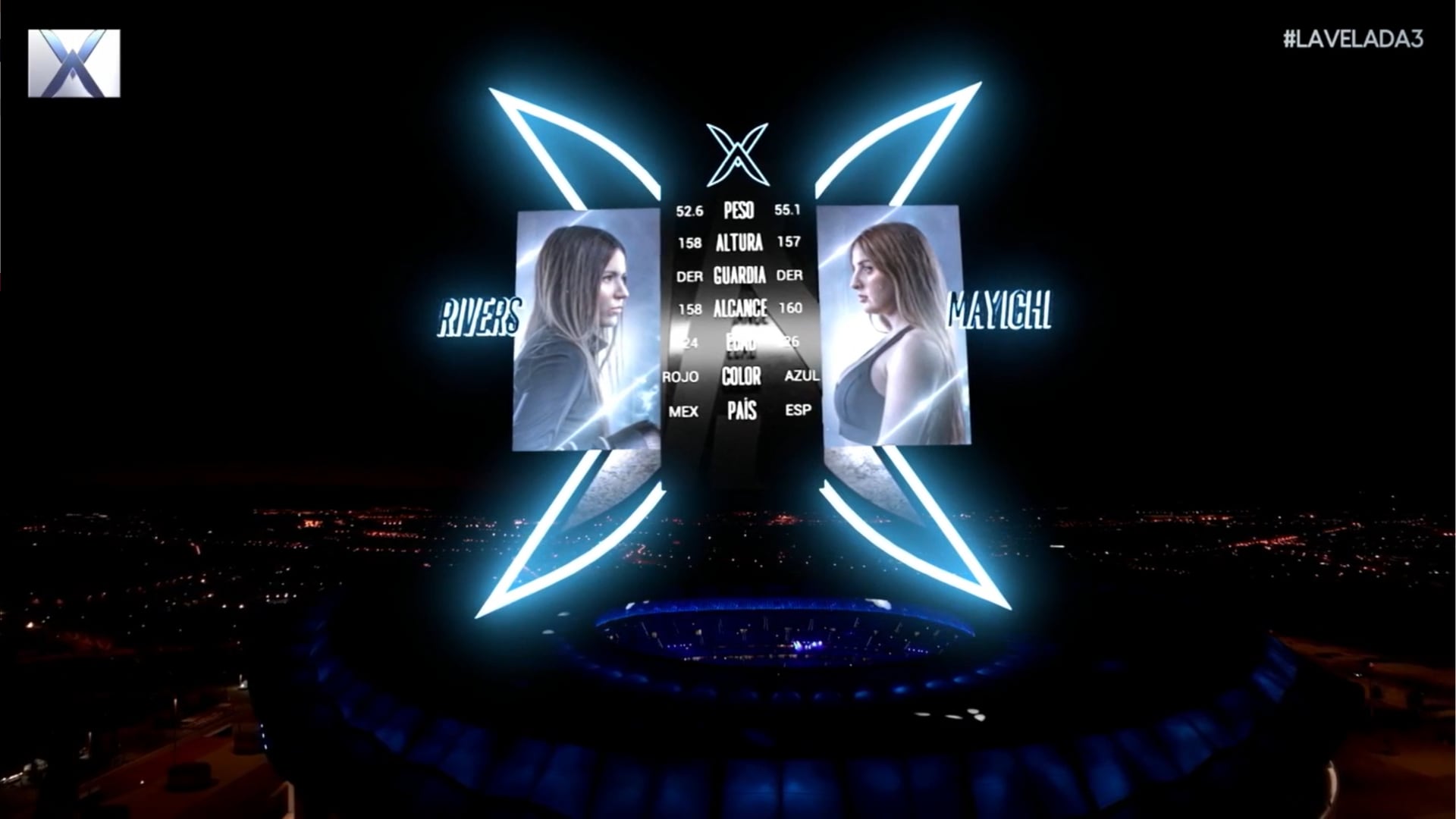 inicia segundo combate sorpresa Rivers fue la contrincante revelada de Mayichi