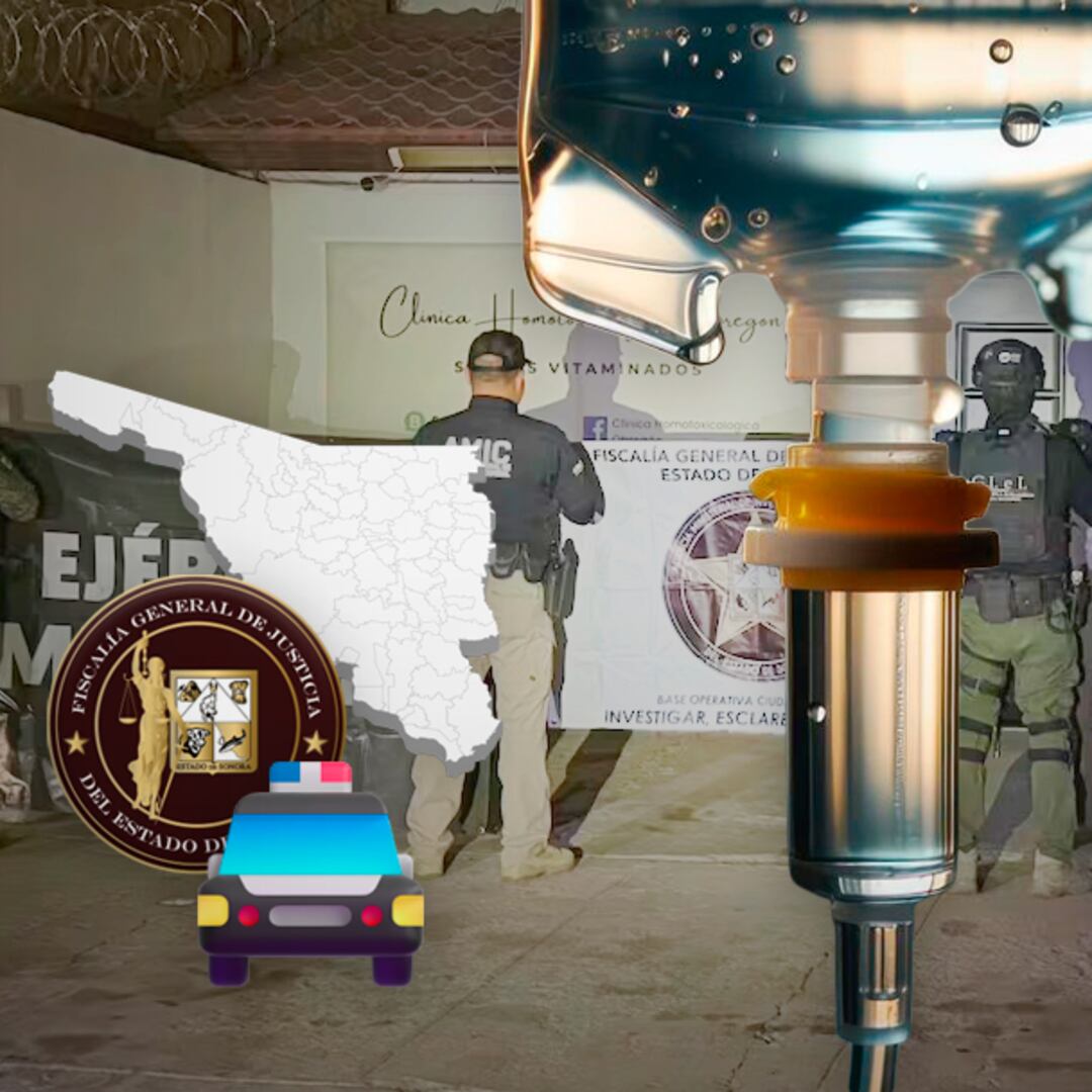 Sonora: Fiscalía incauta sueros vitaminados en Obregón tras muertes