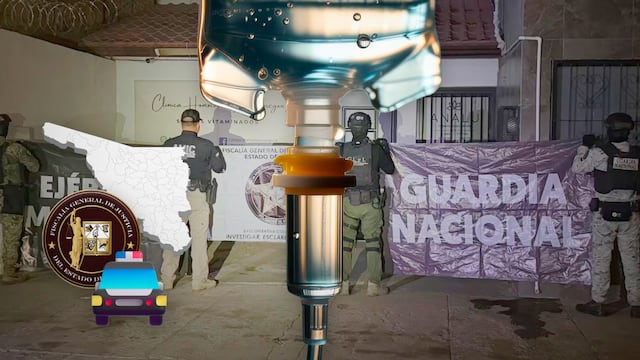 Fiscalía incauta sueros vitaminados en Ciudad Obregón tras muertes en Hermosillo