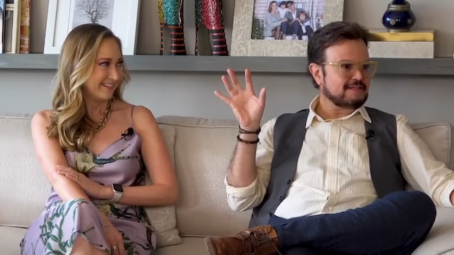 Karen Coronado y Aleks Syntek