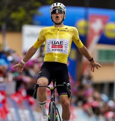 Tadej Pogacar, ciclista de Eslovenia