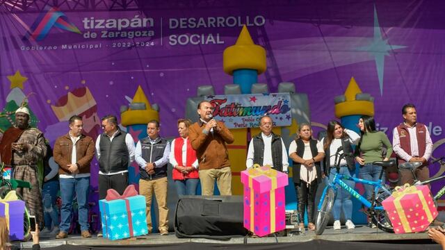 Atizapán de Zaragoza celebra el día de Reyes Magos con más de 15 mil niños y niñas