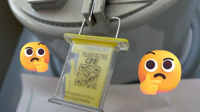 Candados en medidores de CFE