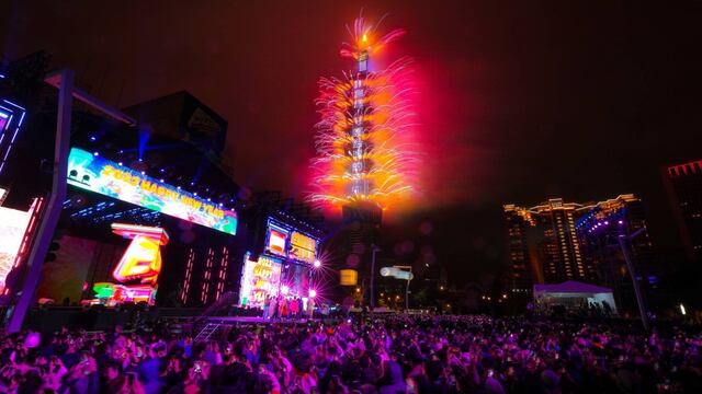 Año Nuevo 2022 en Taiwán
