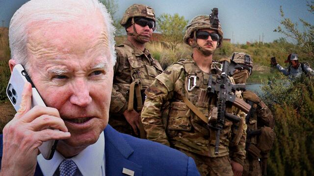 Joe Biden despliega mil 500 militares en frontera con México