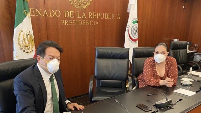 Mónica Fernández Balboa y Mario Delgado.