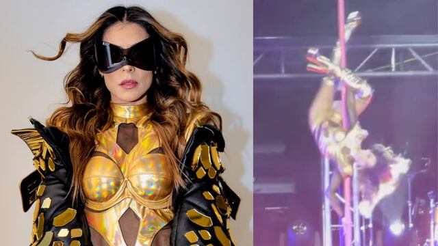 María León en los 2000's Pop Tour.