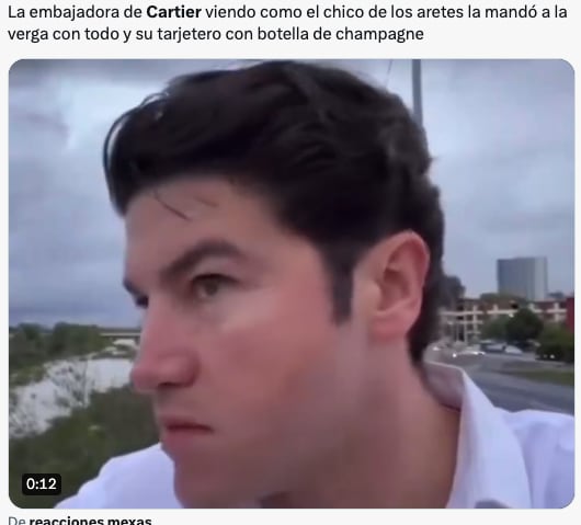 Los aretes de Cartier desatan memes