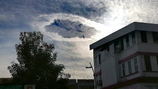 Te explicamos porqué el pasado 27 de diciembre un hoyo apareció en el cielo en Tuxtla Gutiérrez
