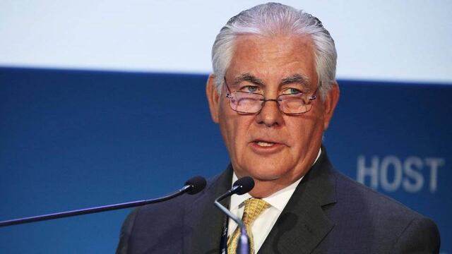 Rex Tulleron. Polémica designación de Trump.