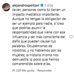 Alejandro Speitzer le manda mensaje a Chicharito Hernández.