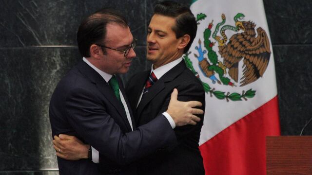 Luis Videgaray y Enrique Peña Nieto. Desgaste.