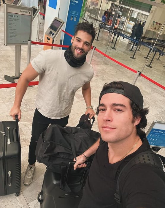 Guty Carrera y Danilo Carrera