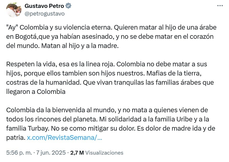 Atentado contra Miguel Uribe Turbay