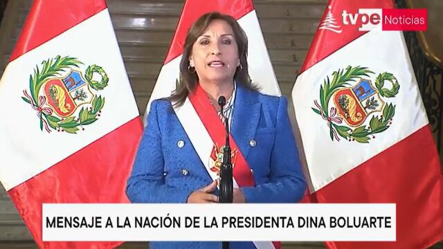 Dina Boluarte informa que las elecciones generales se adelantarán para abril de 2024