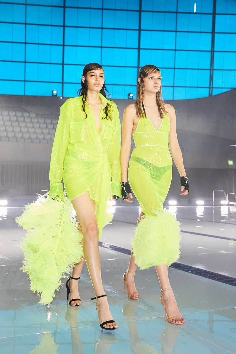 Vestido que Danna Paola usó de David Koma.