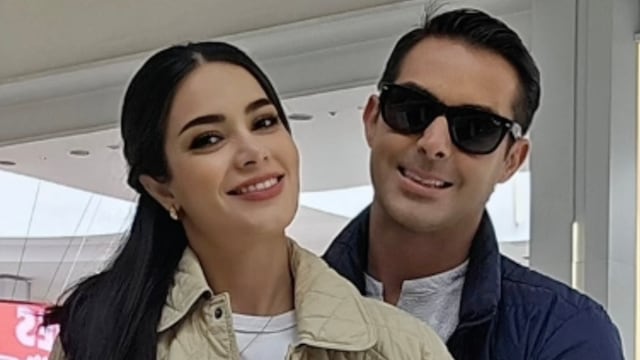 Ernesto D'Alessio está muy enamorado de su novia Alejandra Gálvez
